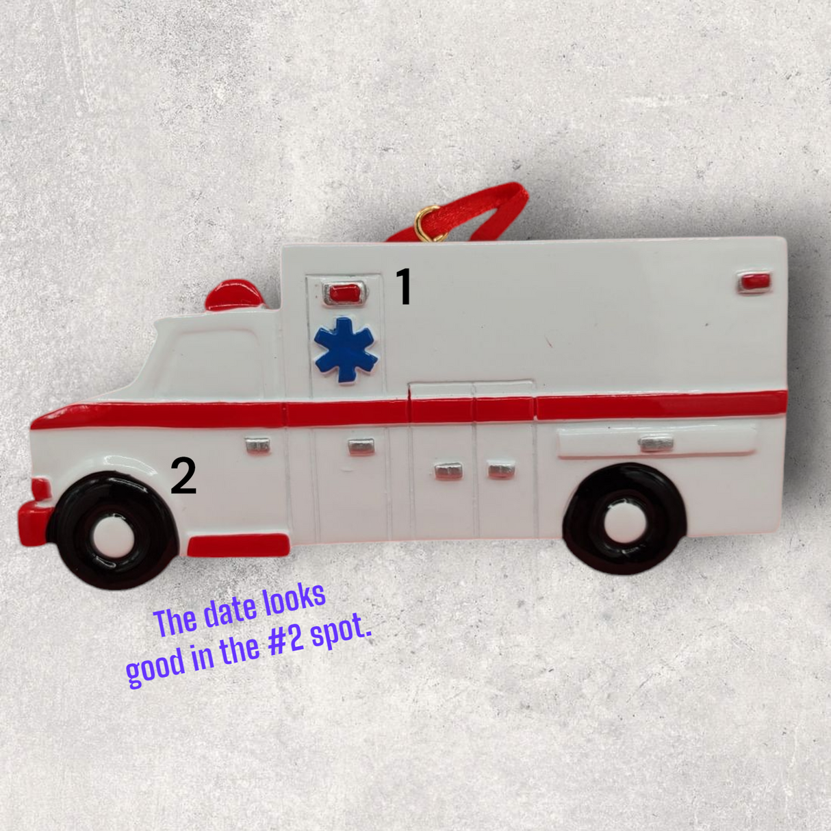 AMBULANCE Ornament