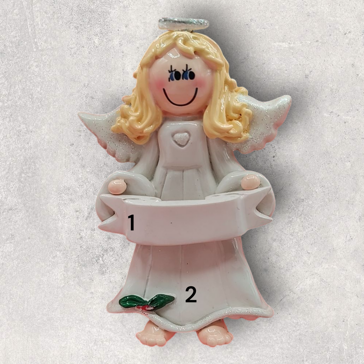 ANGEL Ornament - BLONDE / HOLLY