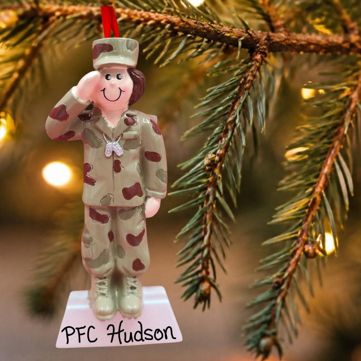 MILITARY Ornament - CAMOUFLAGE - FEMALE