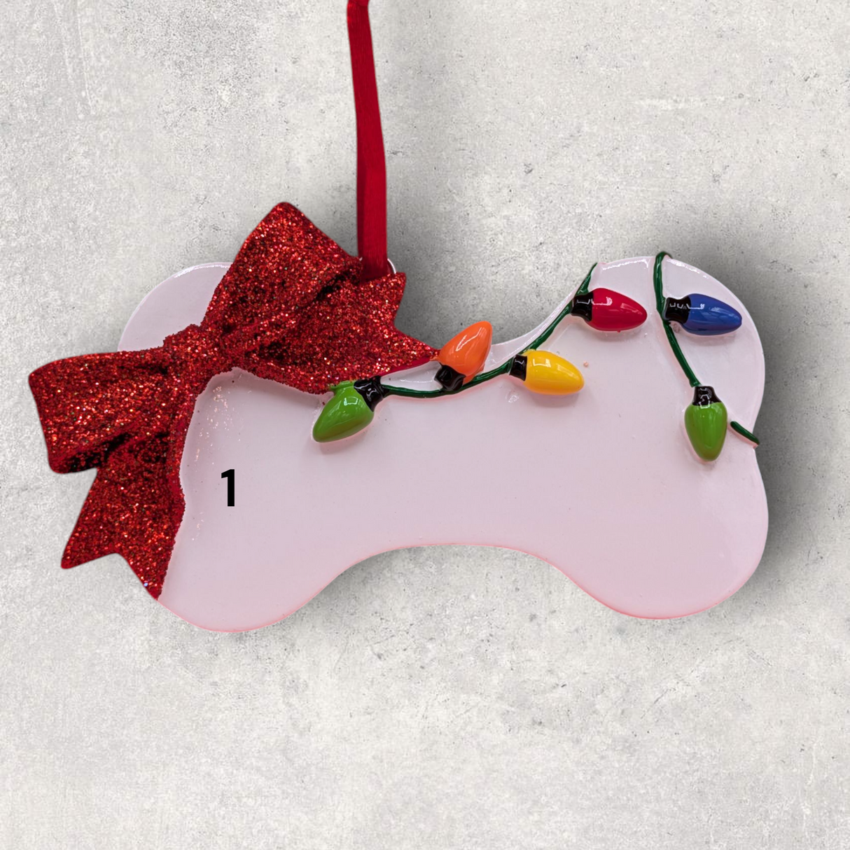 DOG BONE with LIGHTS Ornament