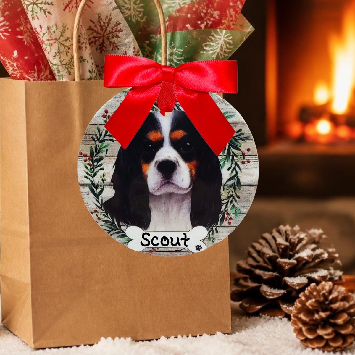 DOGS - CAVALIER KING CHARLES (BLACK) - Disc