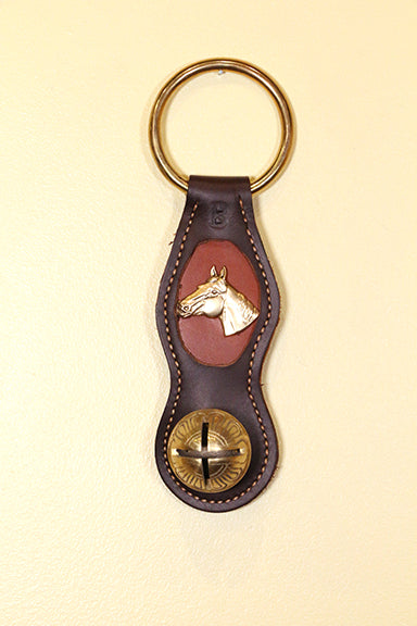 HORSE HEAD CHARM on 2-Color Doorhanger