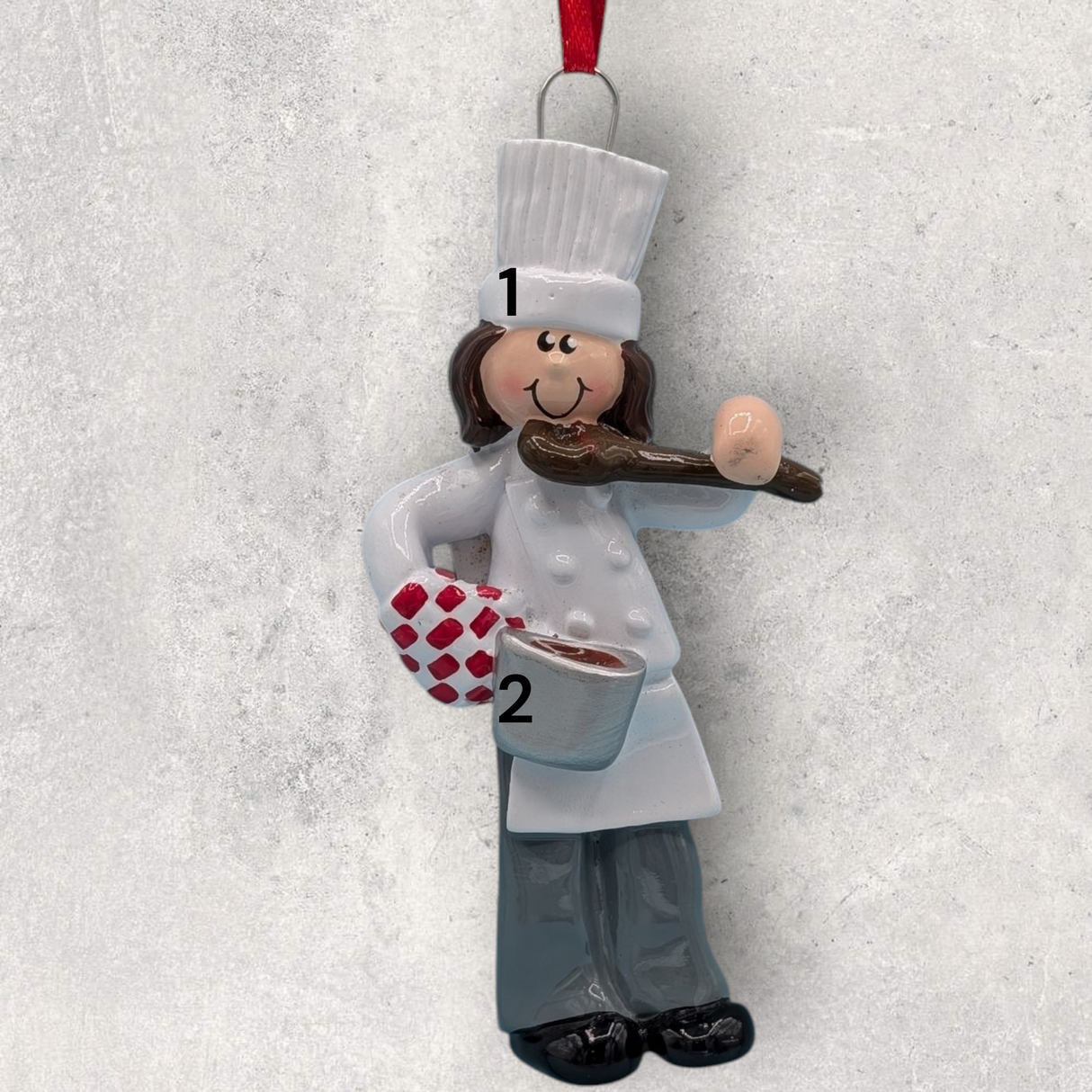 CHEF / BAKER / COOK - FEMALE Ornament