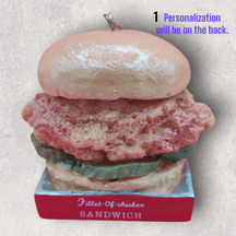 Chicken Sandwich Ornament