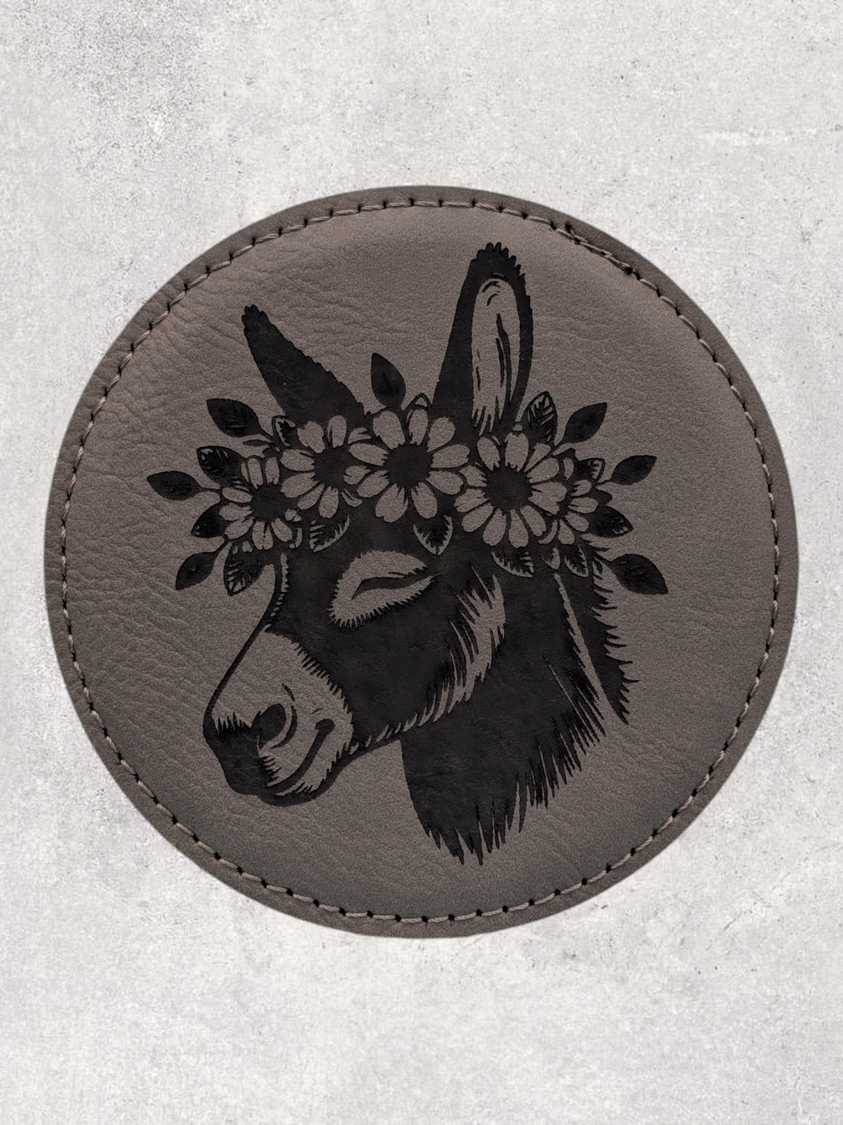 A COASTER SET - ANIMALS & FLOWERS