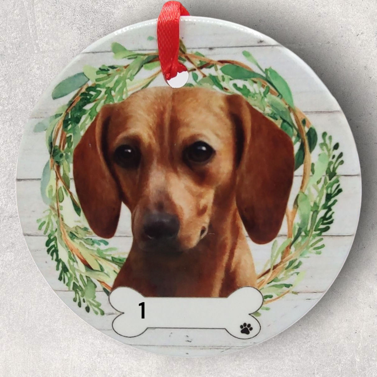 DOGS - DACHSHUND (RED) - Disc