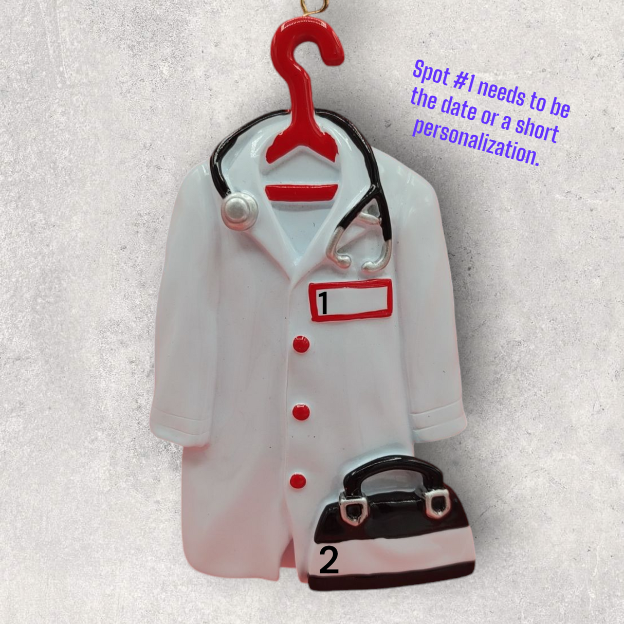 DOCTOR's COAT Ornament