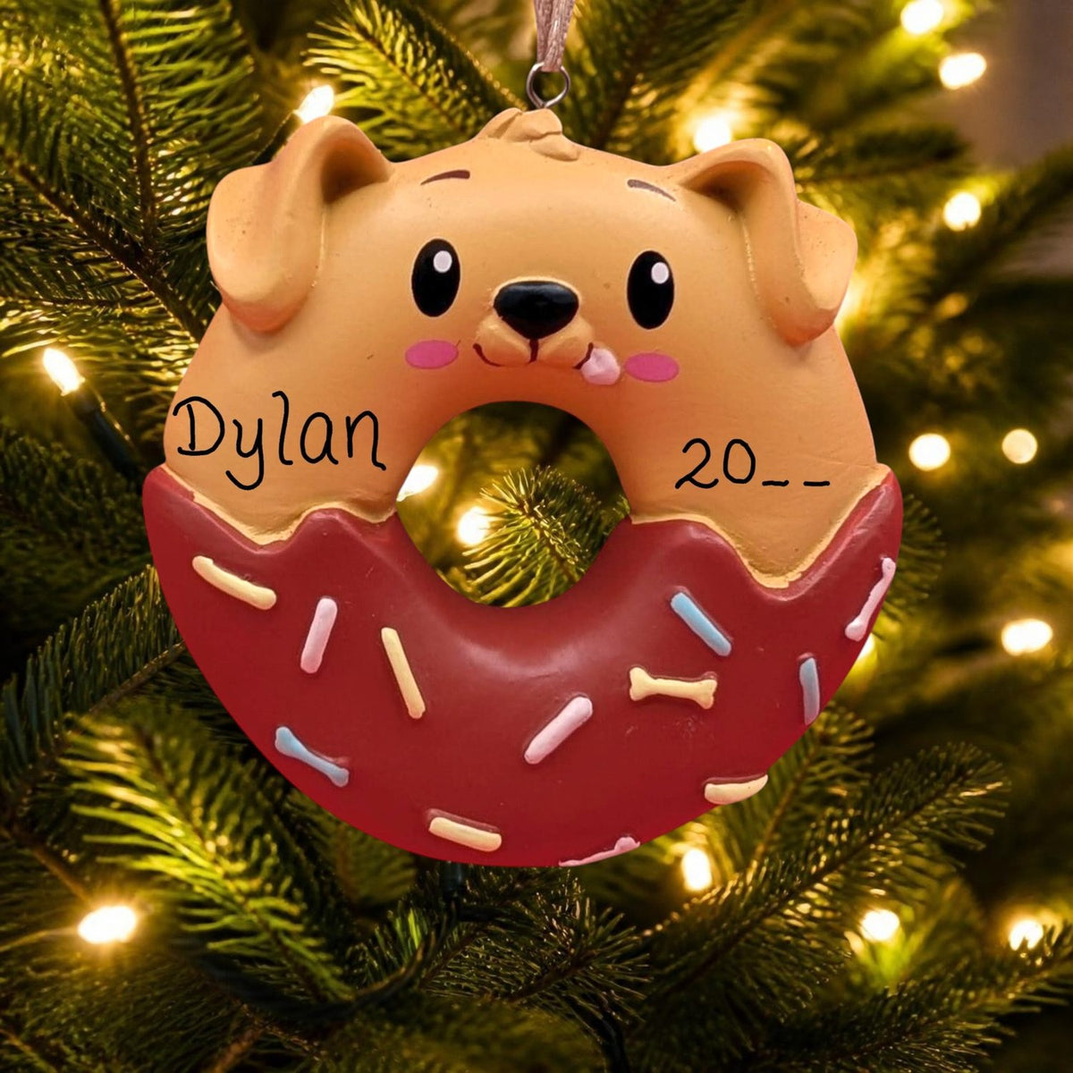 Doggy Chew Toy Ornament