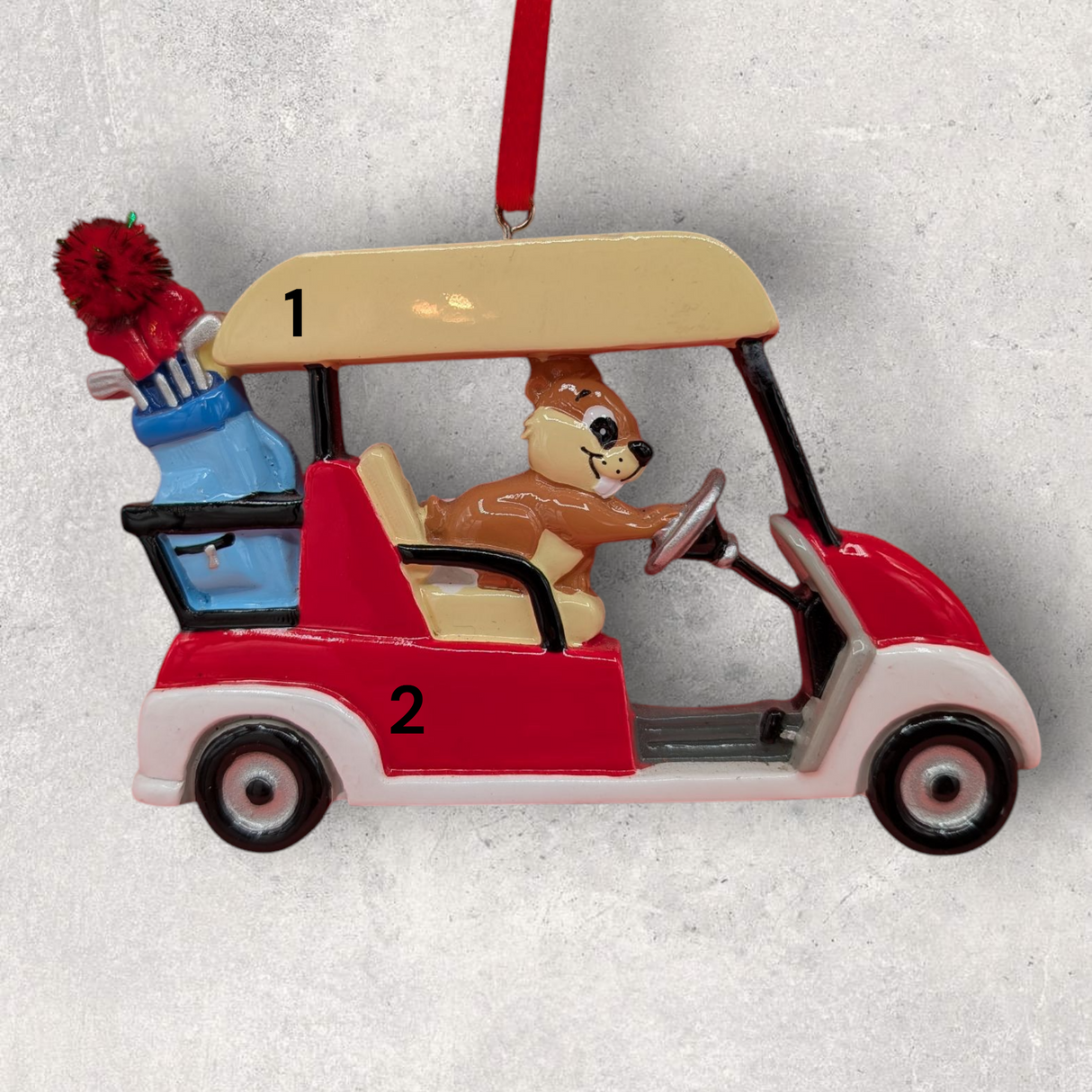 GOLF CART Ornament