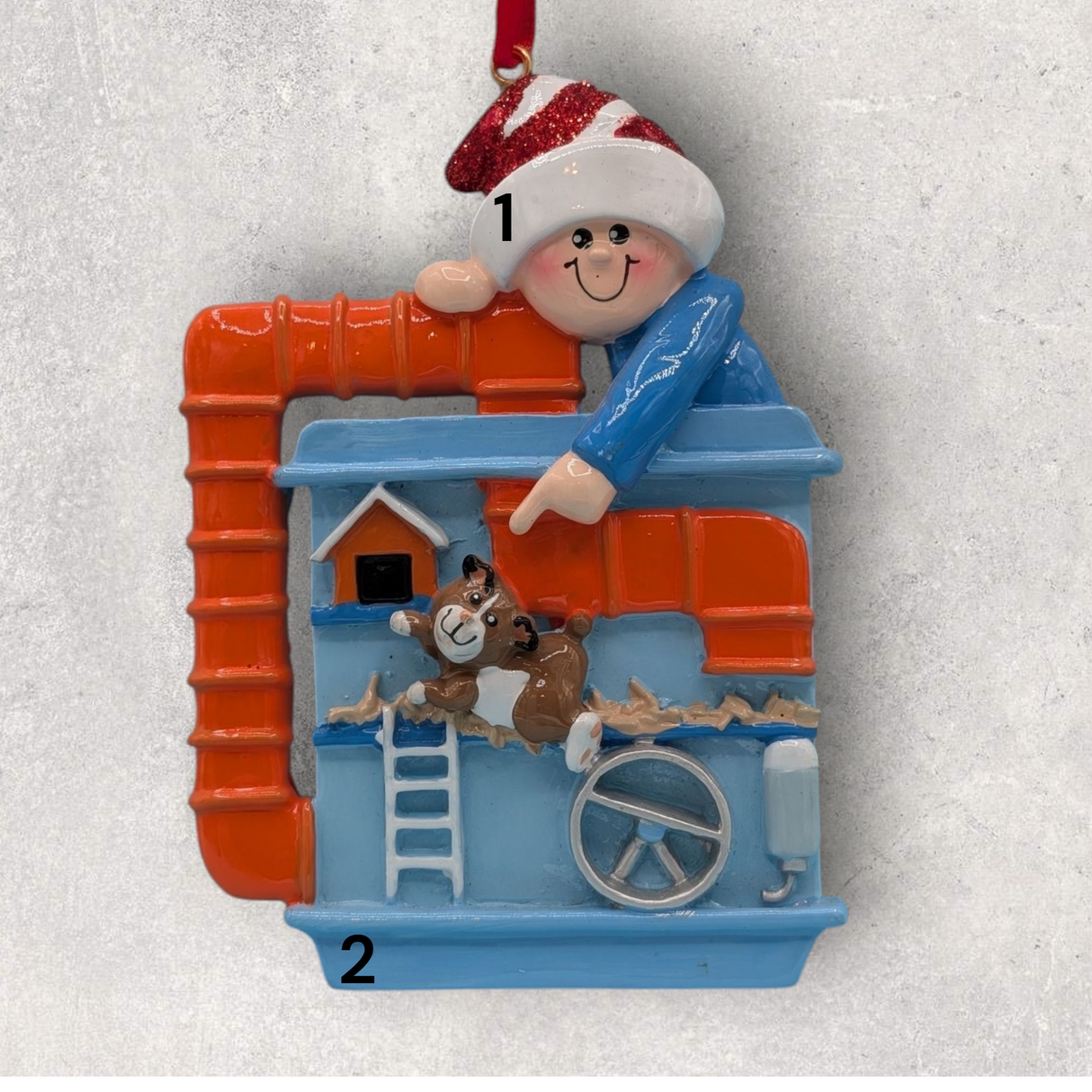 HAMSTER CAGE Ornament