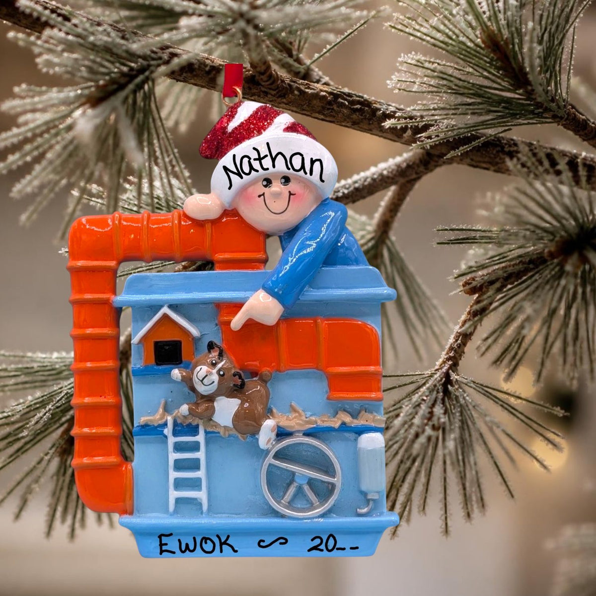HAMSTER CAGE Ornament
