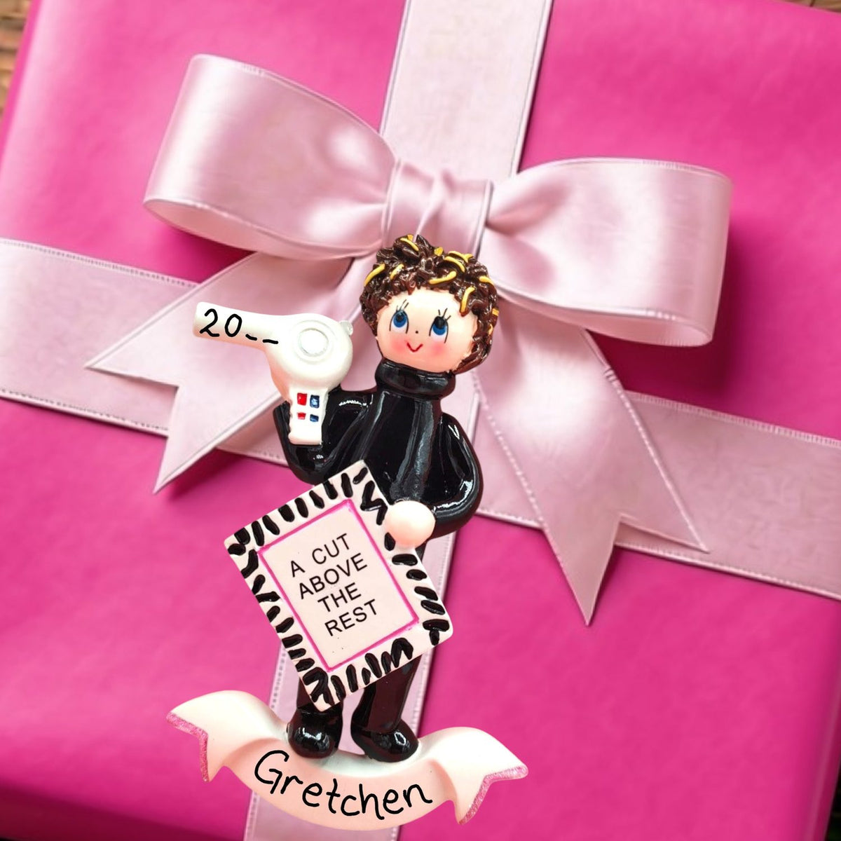 HAIRSTYLIST Ornament - "A CUT ABOVE THE REST"