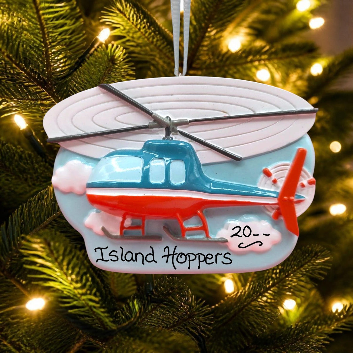 Helicopter Ornament