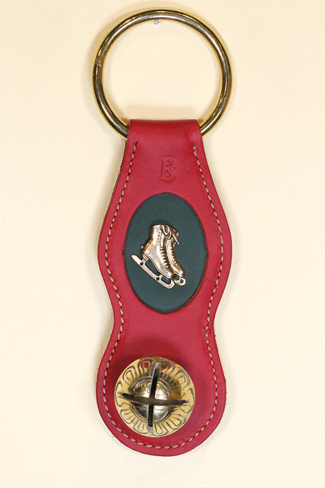 ICE SKATES CHARM on 2-Color Doorhanger