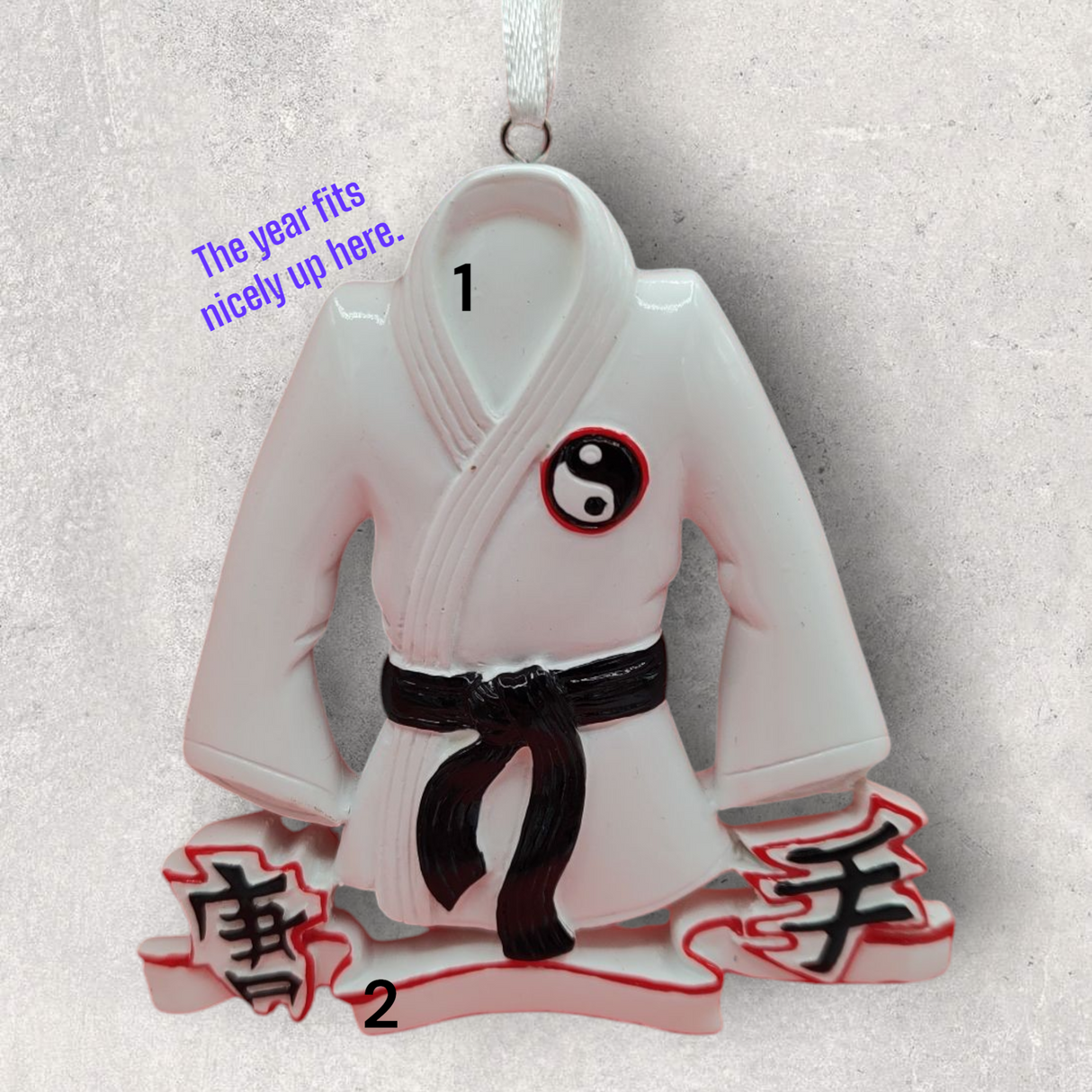 KARATE GI Ornament