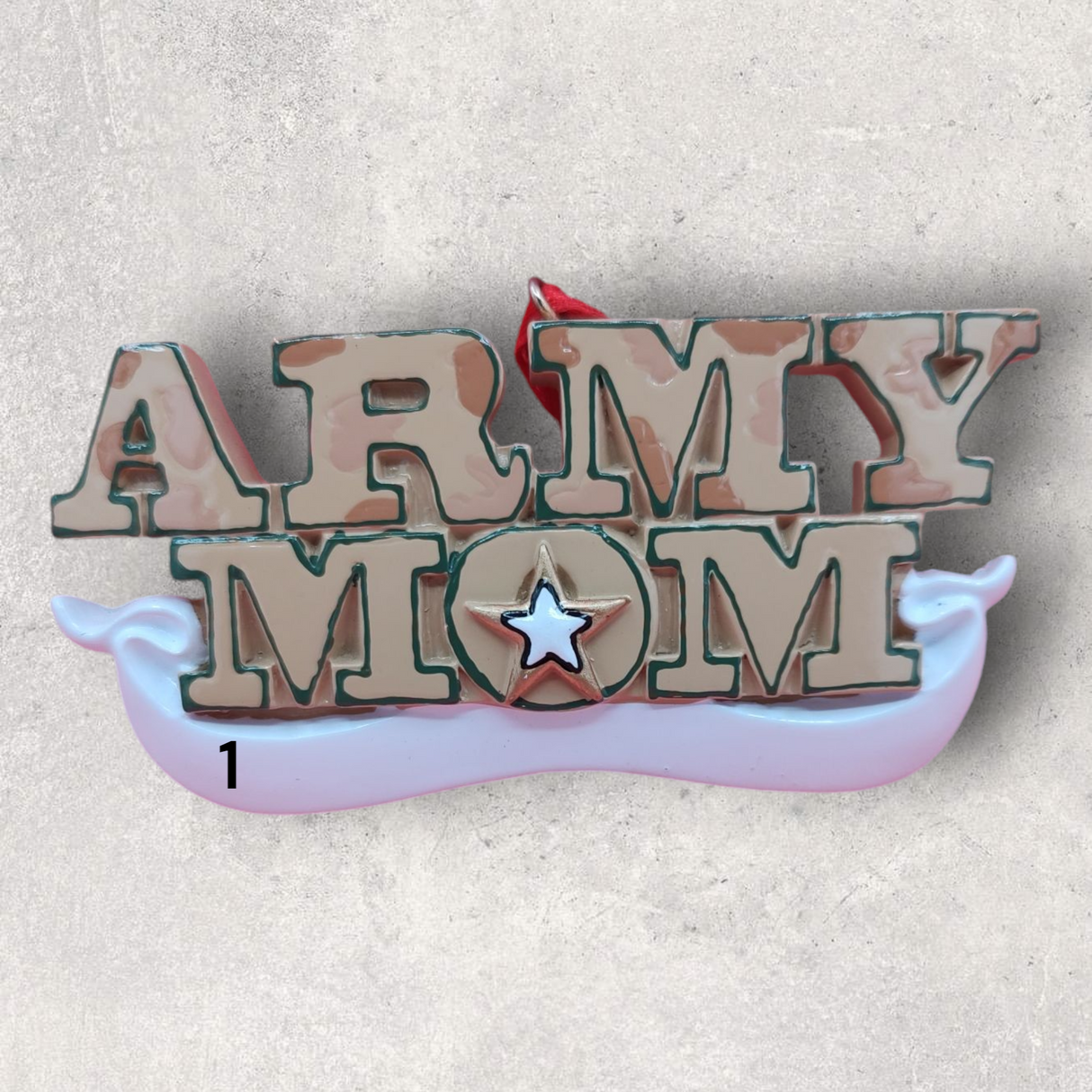 ARMY MOM Ornament