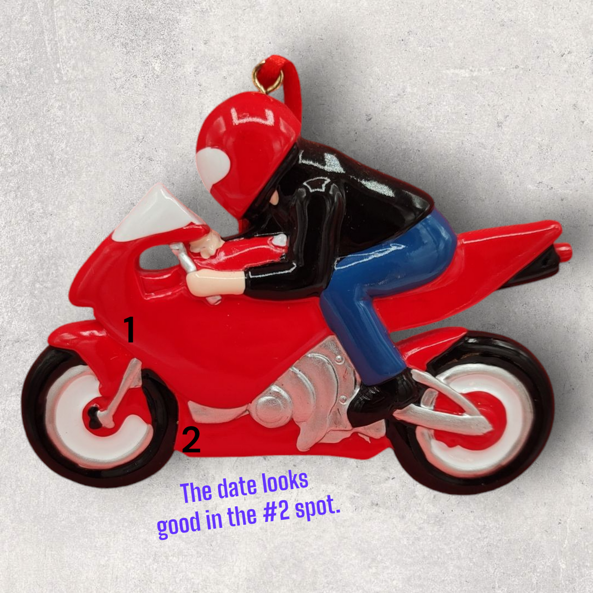 MOTORBIKE Ornament