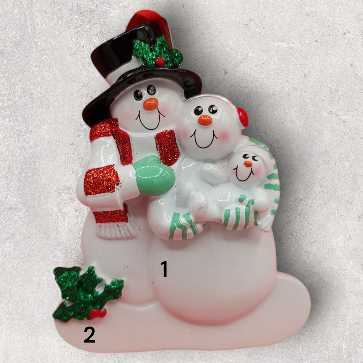 NEW PARENTS SNOWPEOPLE Ornament