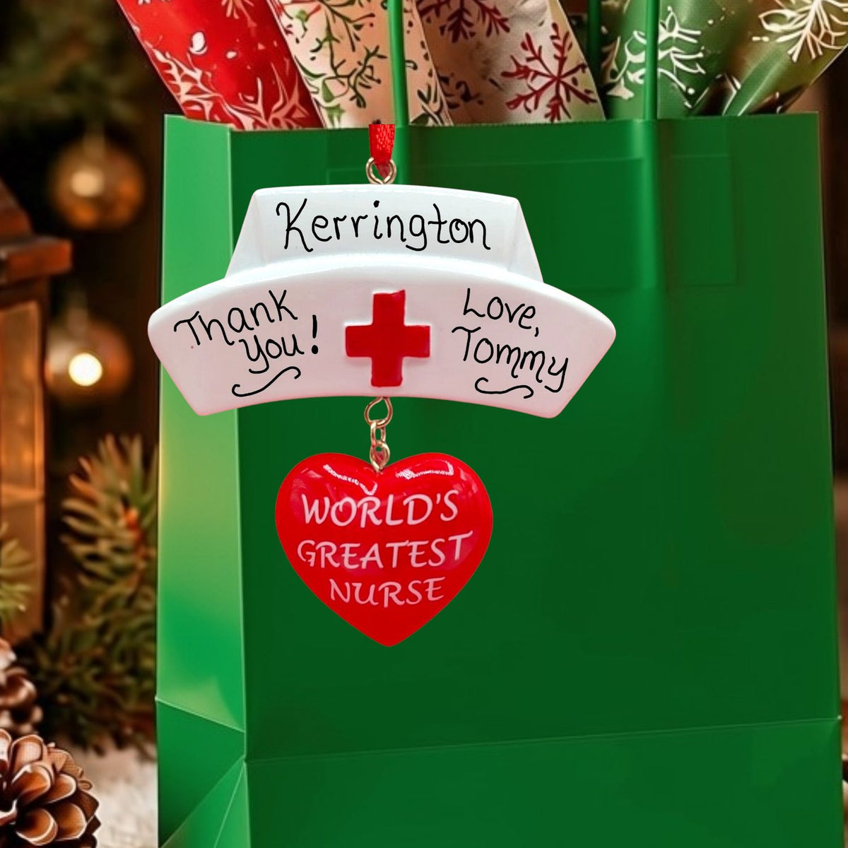 NURSE HAT Ornament
