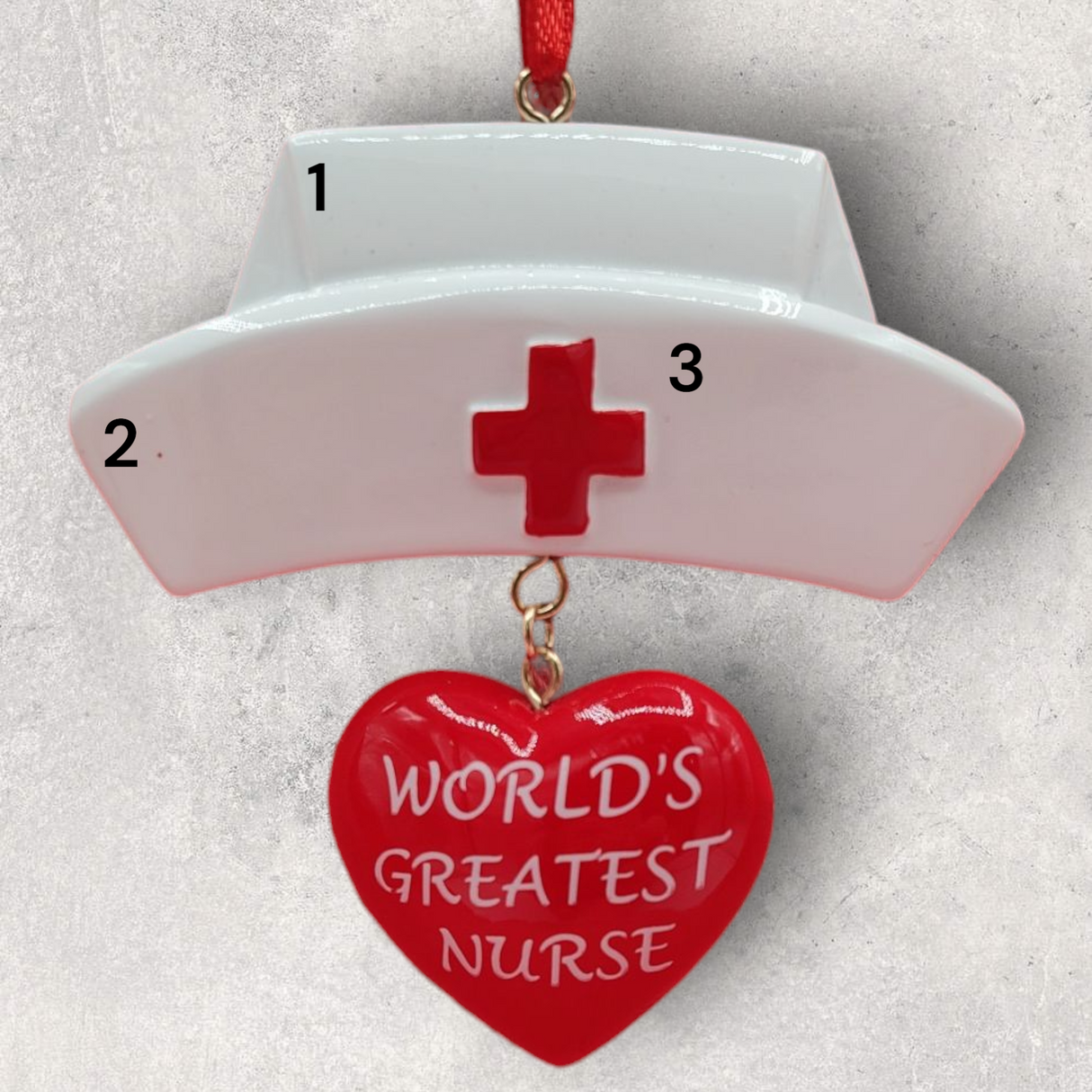 NURSE HAT Ornament