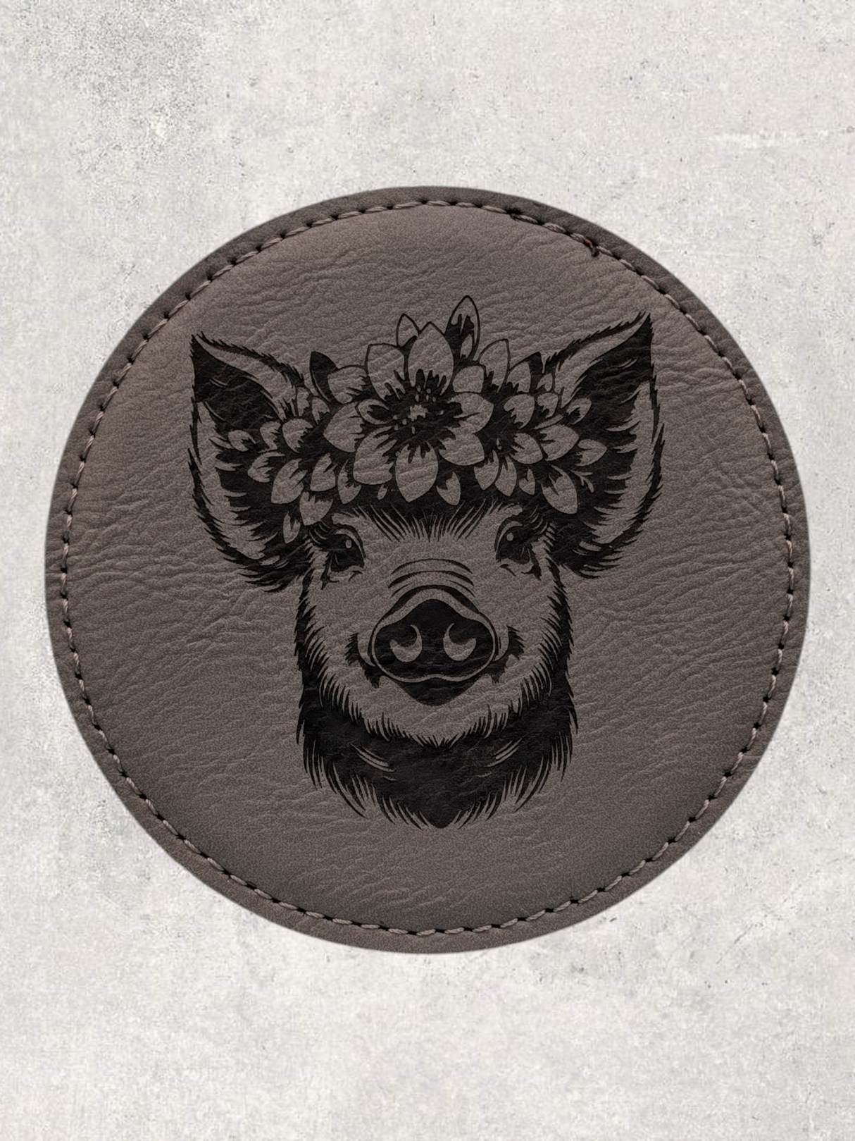 A COASTER SET - ANIMALS & FLOWERS