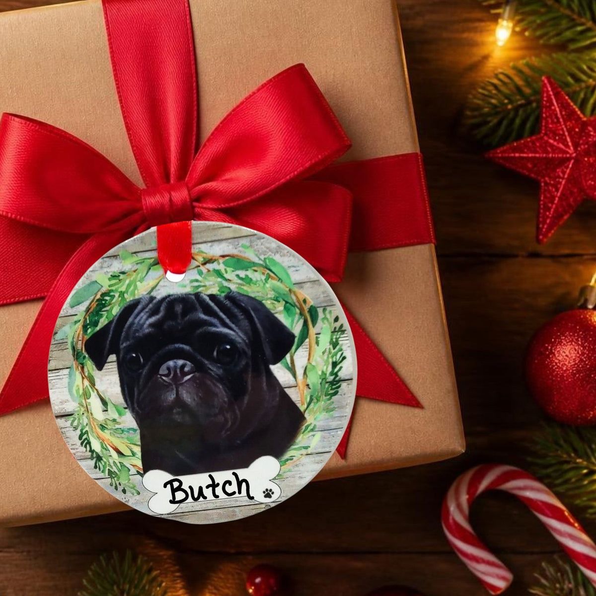 DOGS - PUG (BLACK) - Disc
