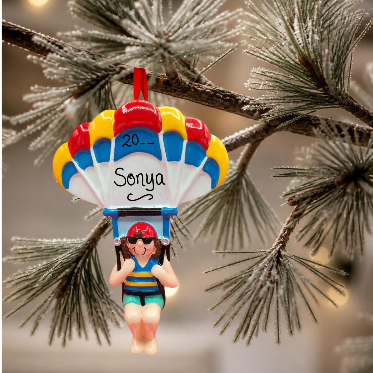 Parasailing Ornament - Female