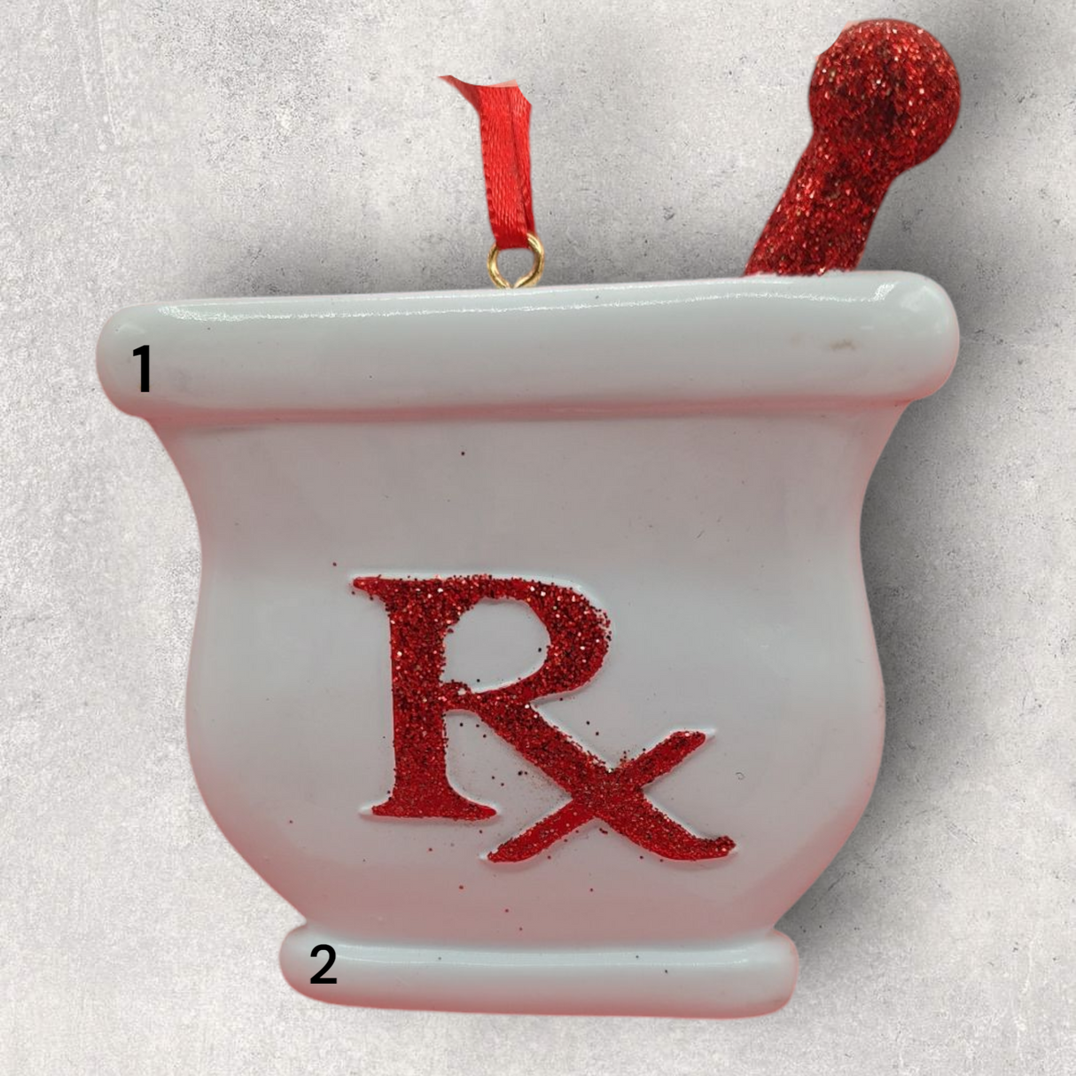 PHARMACIST Ornament - MORTAR & PESTLE