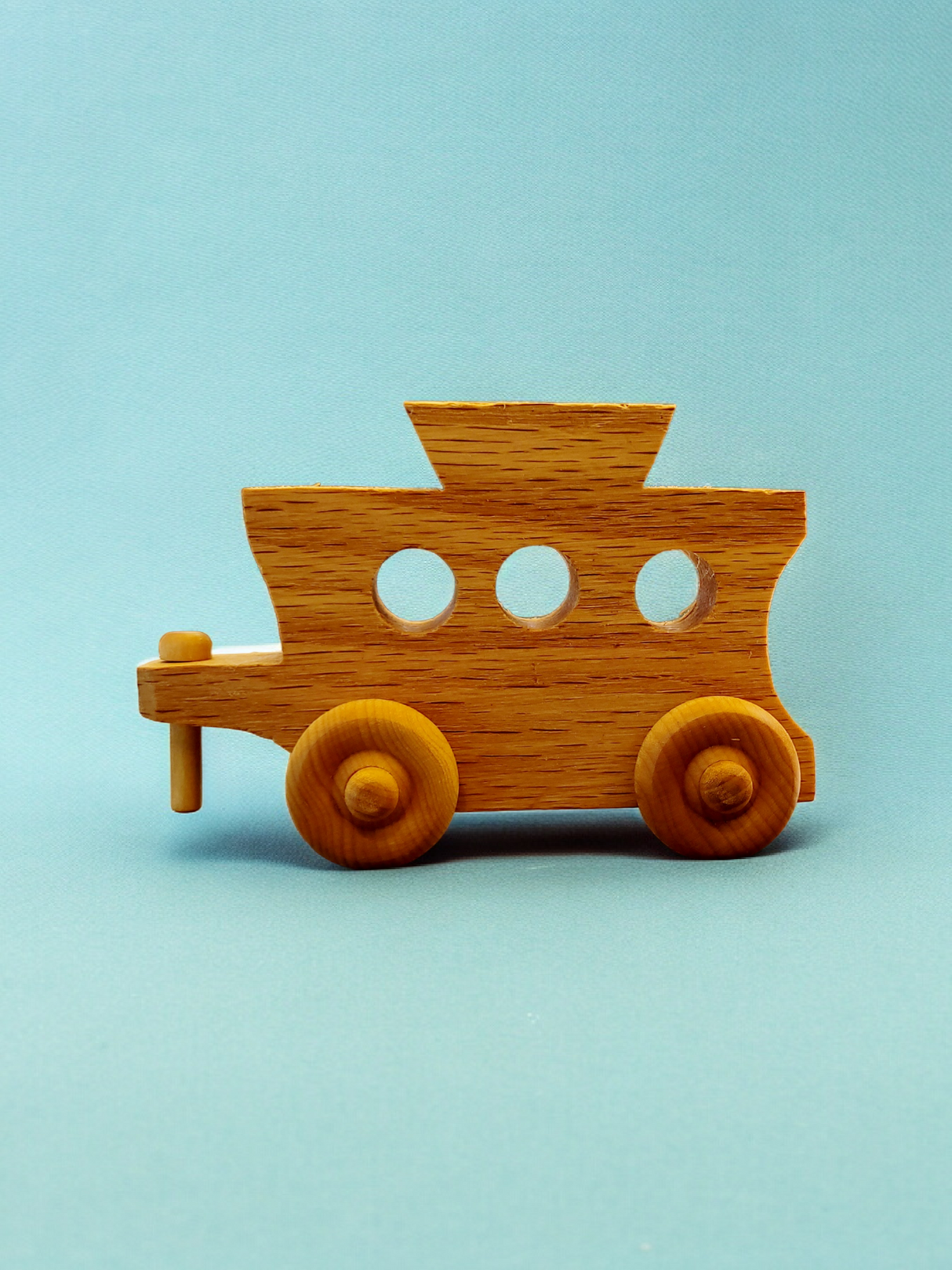 Wooden Alphabet Train Caboose