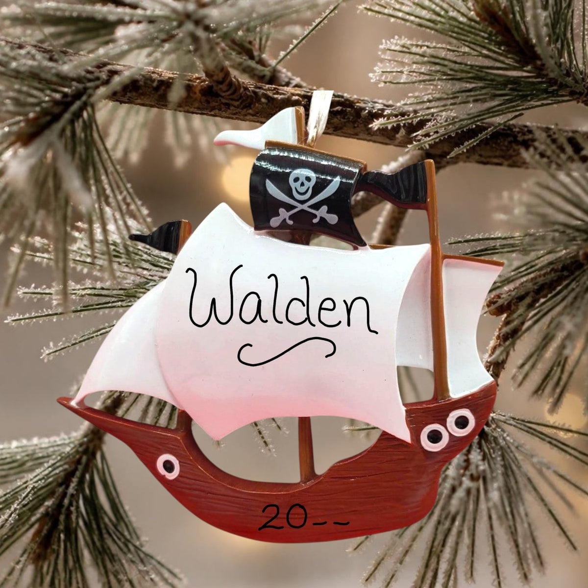 Pirate Ship Ornament