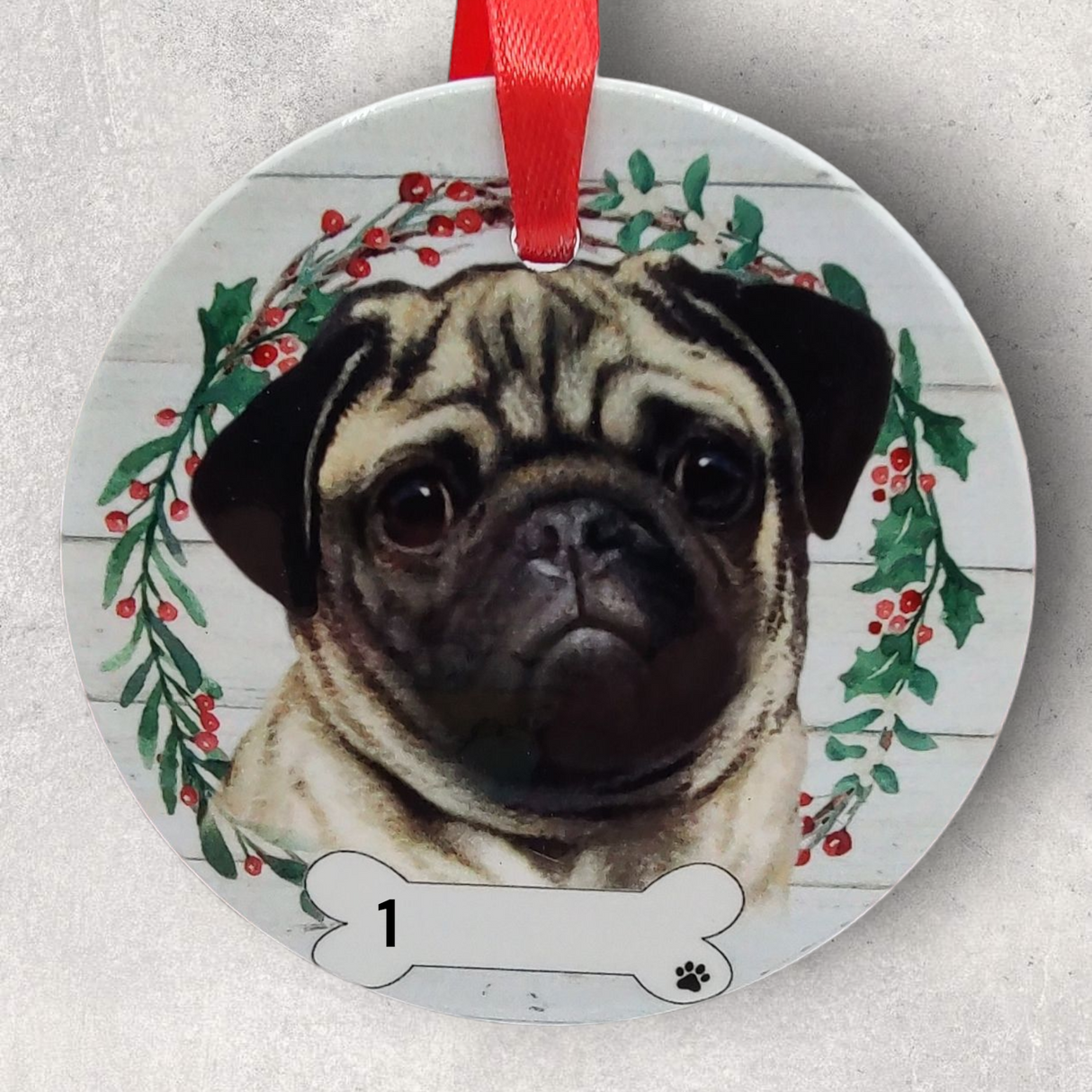 DOGS - PUG (TAN) - Disc