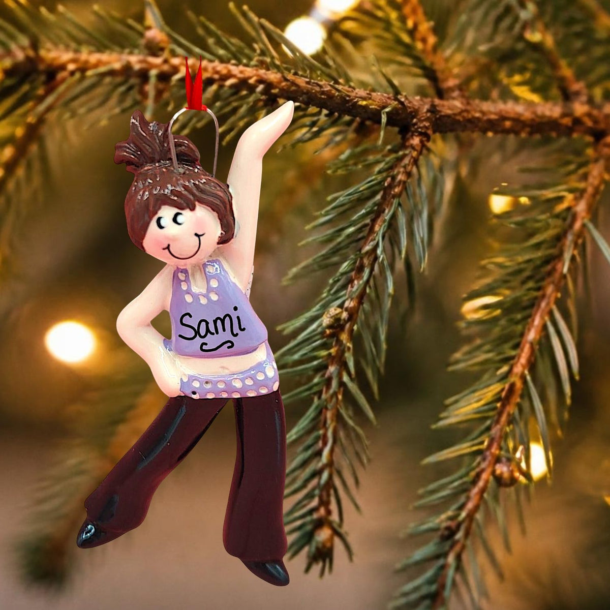 DANCER Ornament - BRUNETTE