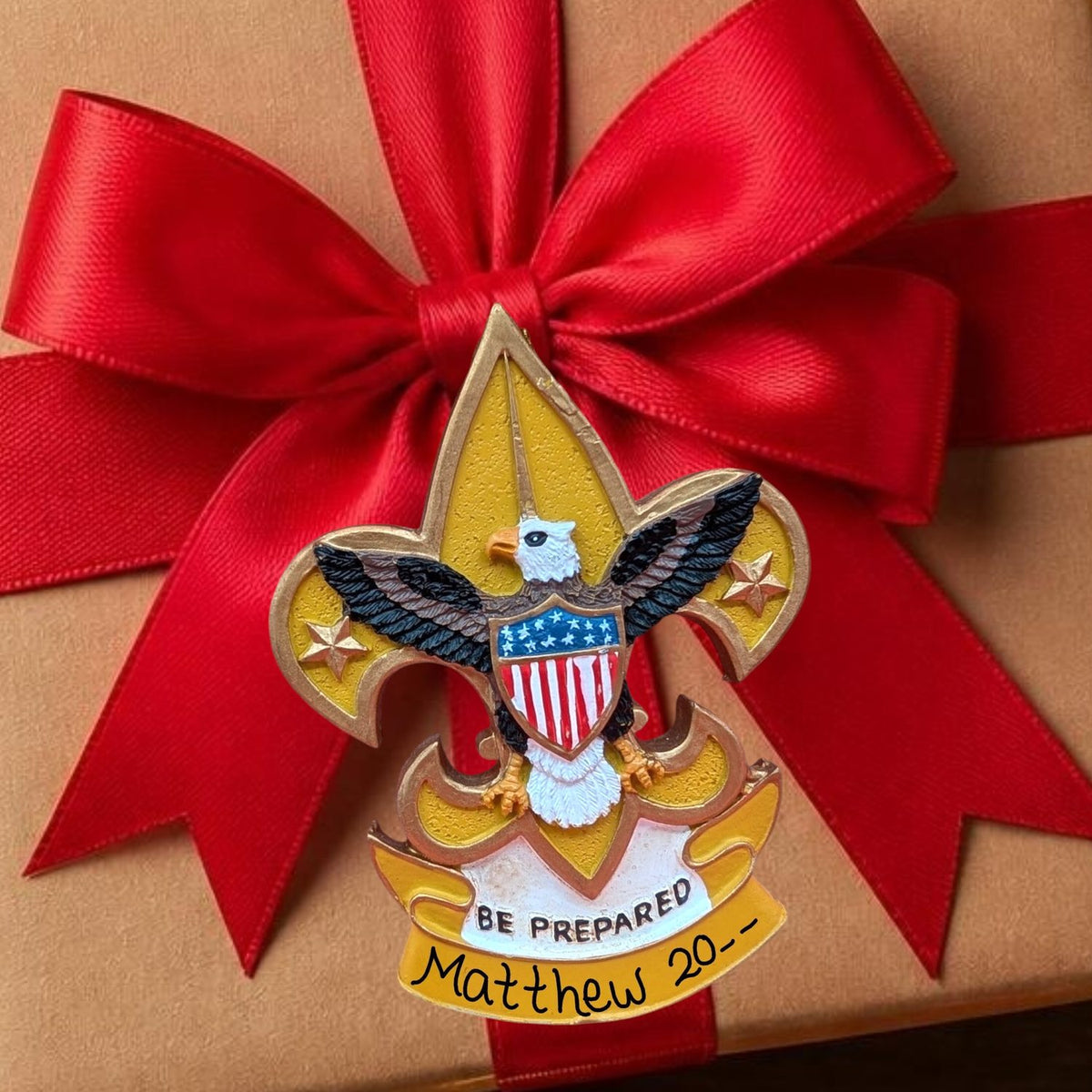 Boy Scout Emblem Ornament