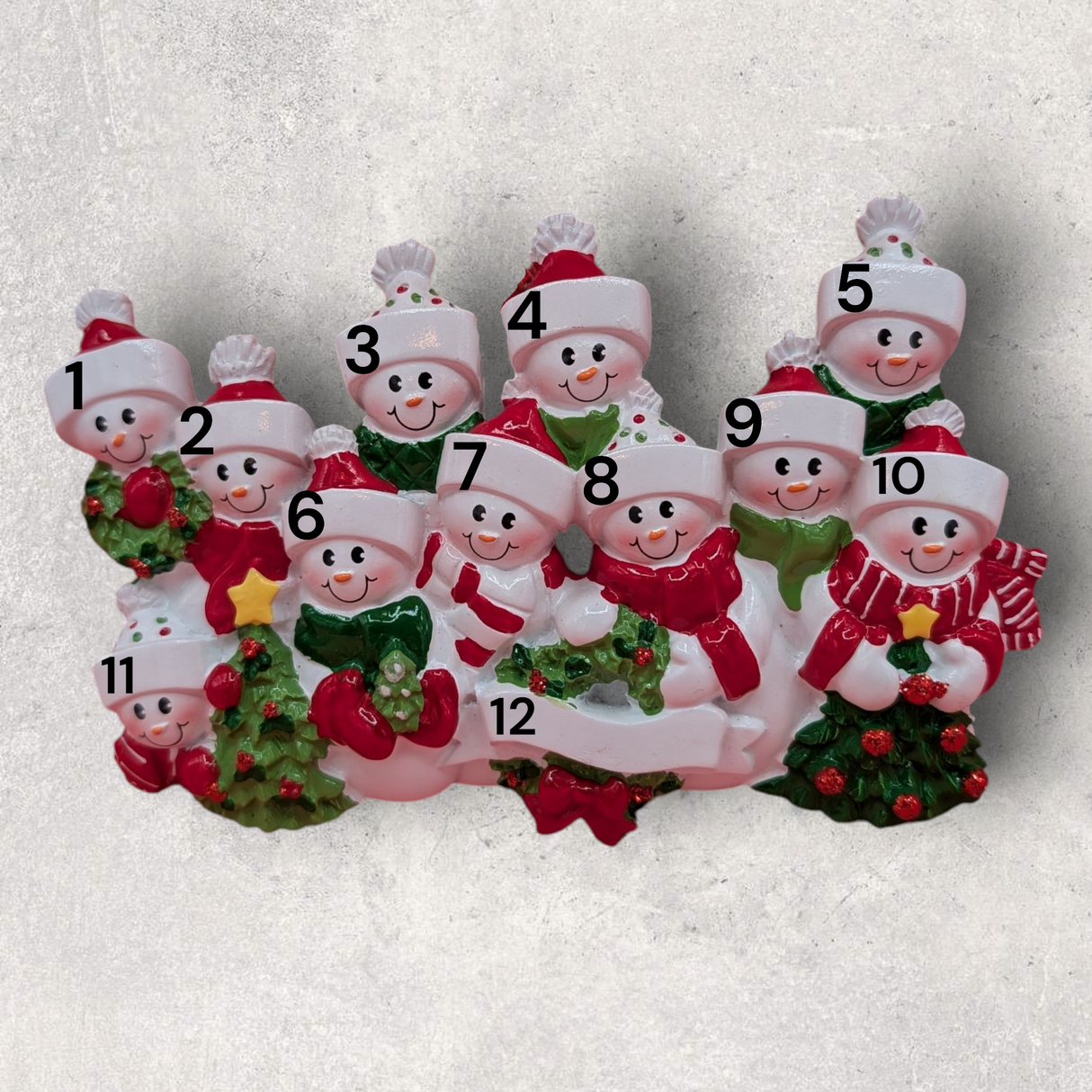 11 SNOWPEOPLE Ornament