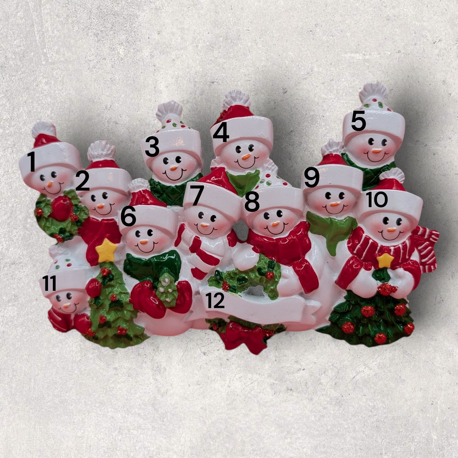 11 SNOWPEOPLE Ornament