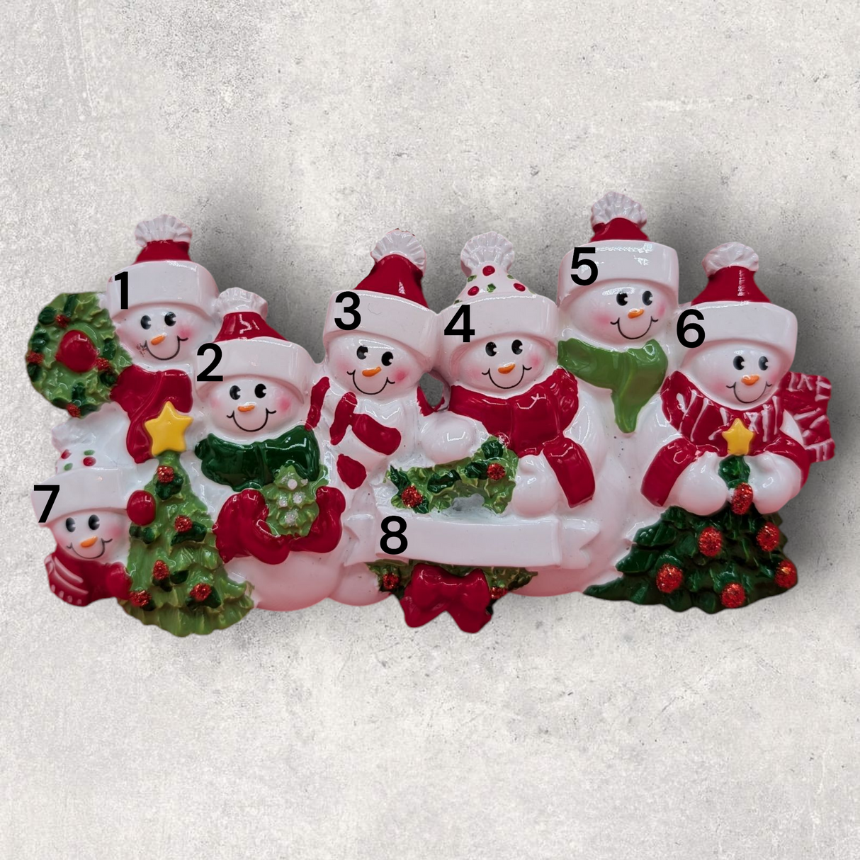 7 SNOWPEOPLE Ornament