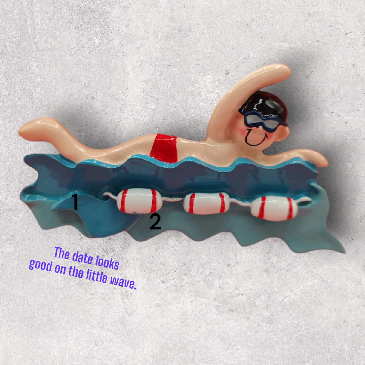 SWIMMER Ornament -MALE