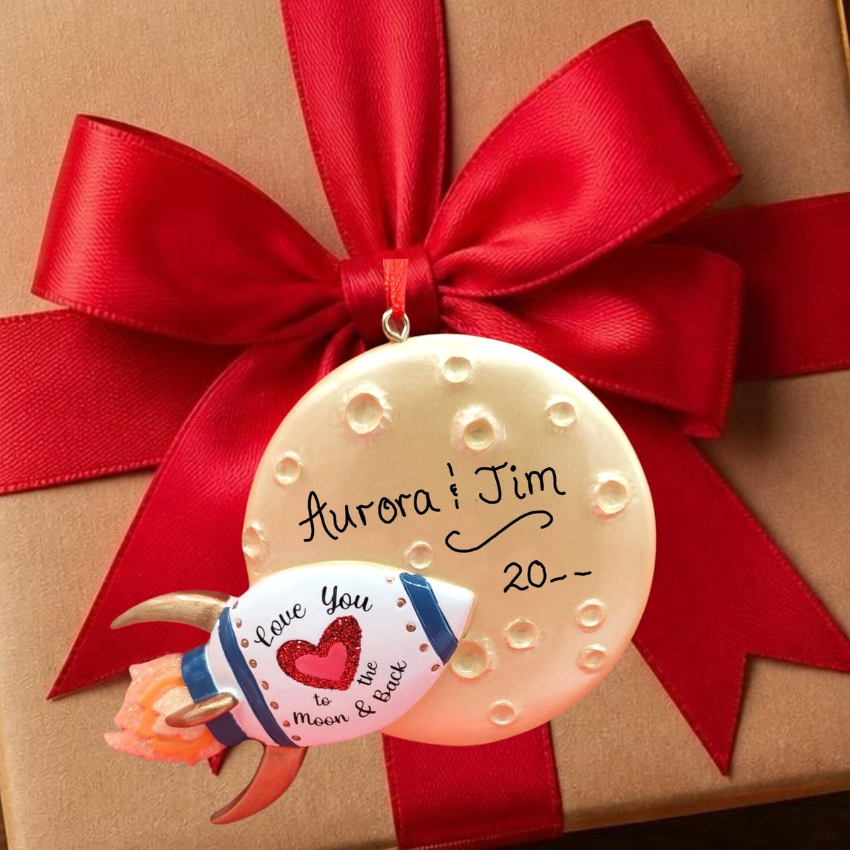 LOVE YOU to the MOON & BACK Ornament