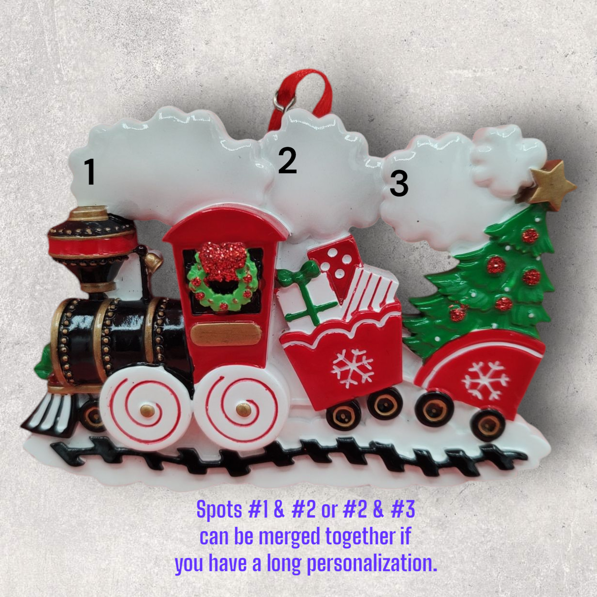 TRAIN Ornament - CANDY