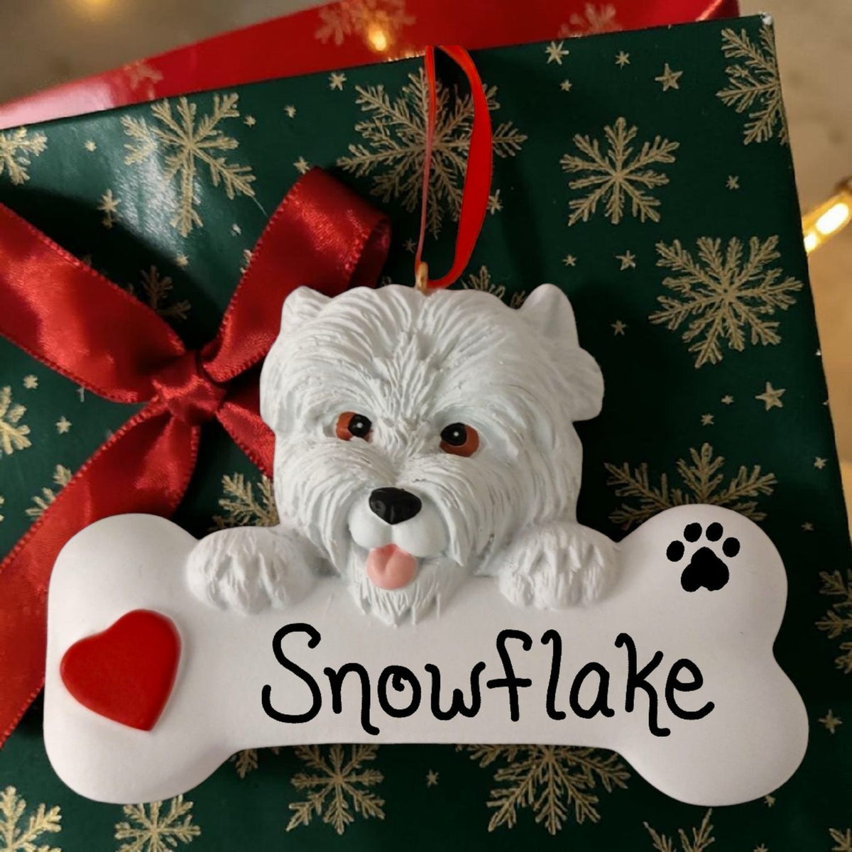 DOGS - WESTIE - Bone