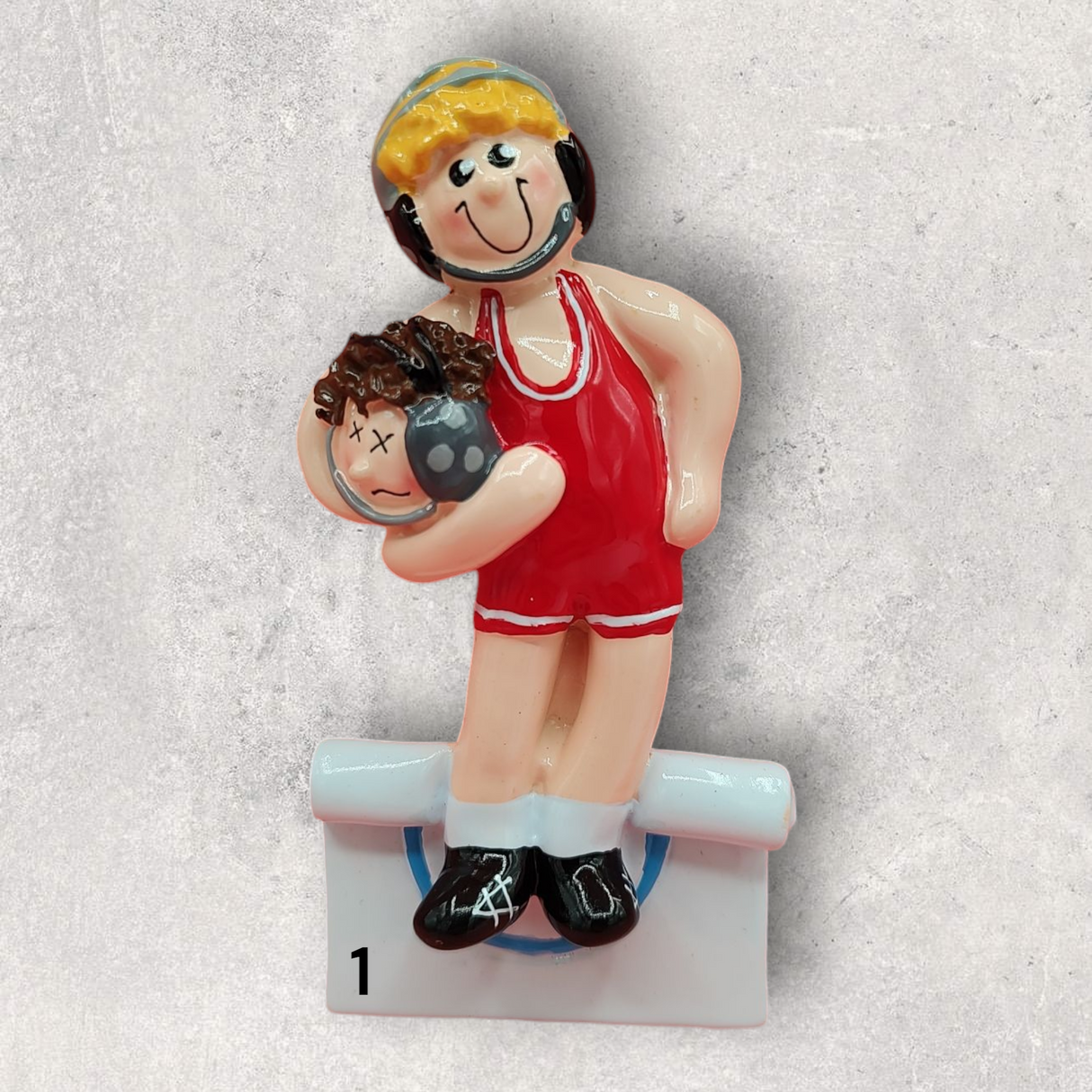 WRESTLING Ornament - BLONDE - MALE