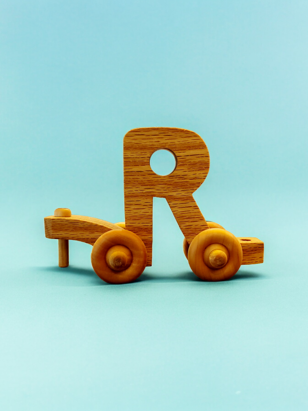 Wooden Alphabet Train Letter R
