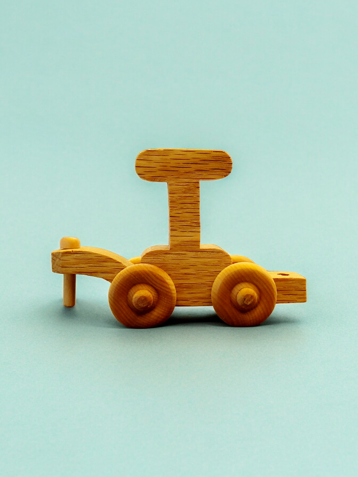 Wooden Alphabet Train Letter I