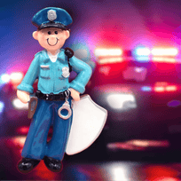 ORNAMENTS - EMERGENCY RESPONSE - LAW ENFORCEMENT / FIREFIGHTING / ETC.