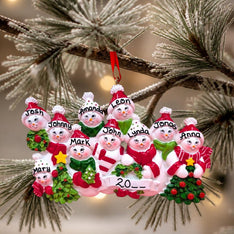 10 SNOWPEOPLE Ornament