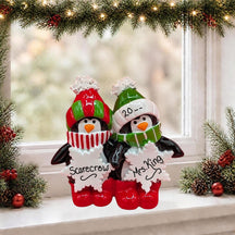 Penguins Tabletop Decoration (2 Names)