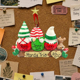 Gnomes Ornament (3 Names)