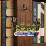 Frogs Ornament with Wire (4 Names)