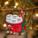 Marshmallows in a Red Mug Ornament (5 Names)