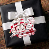 Bears in Candy Train Ornament (6 Names)